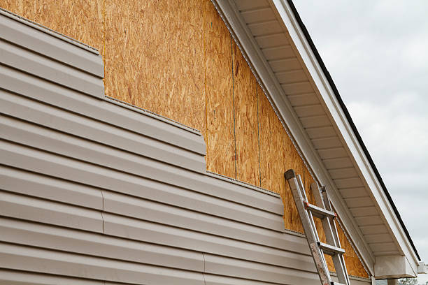 Professional Vinyl Siding technician working in Windham, OH